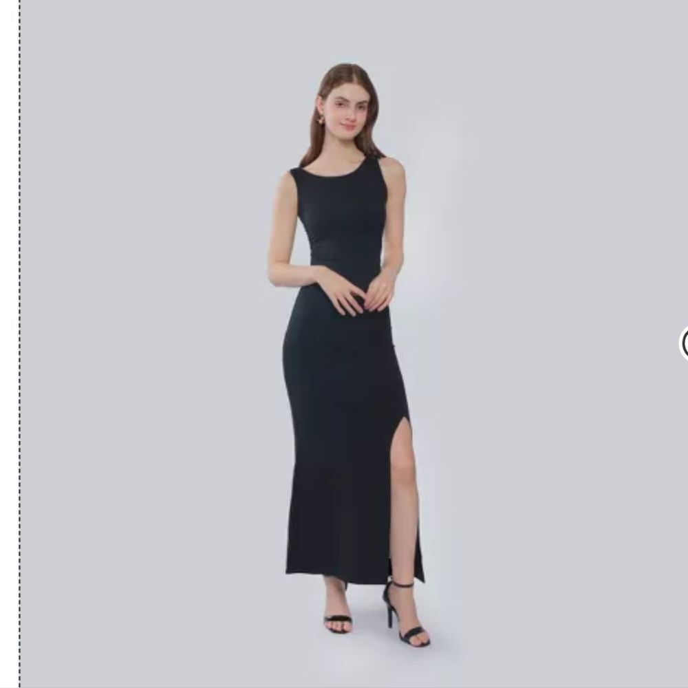 🆕👗Sleeveless Maxi Dress, Wild Fable - Sz L, Black